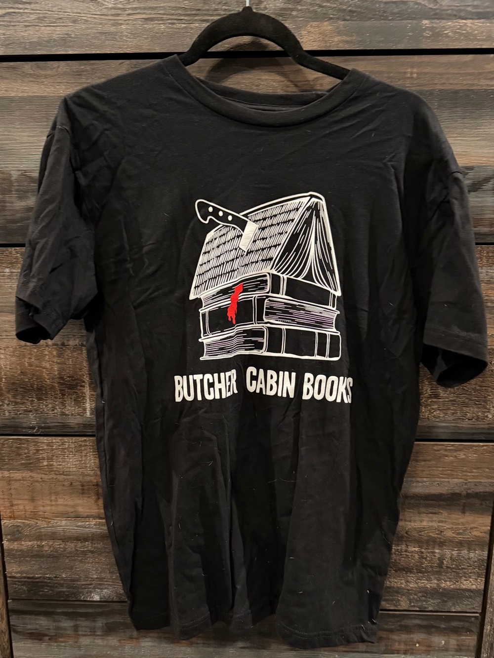 Butcher Cabin Books Black Graphic Tee - Men